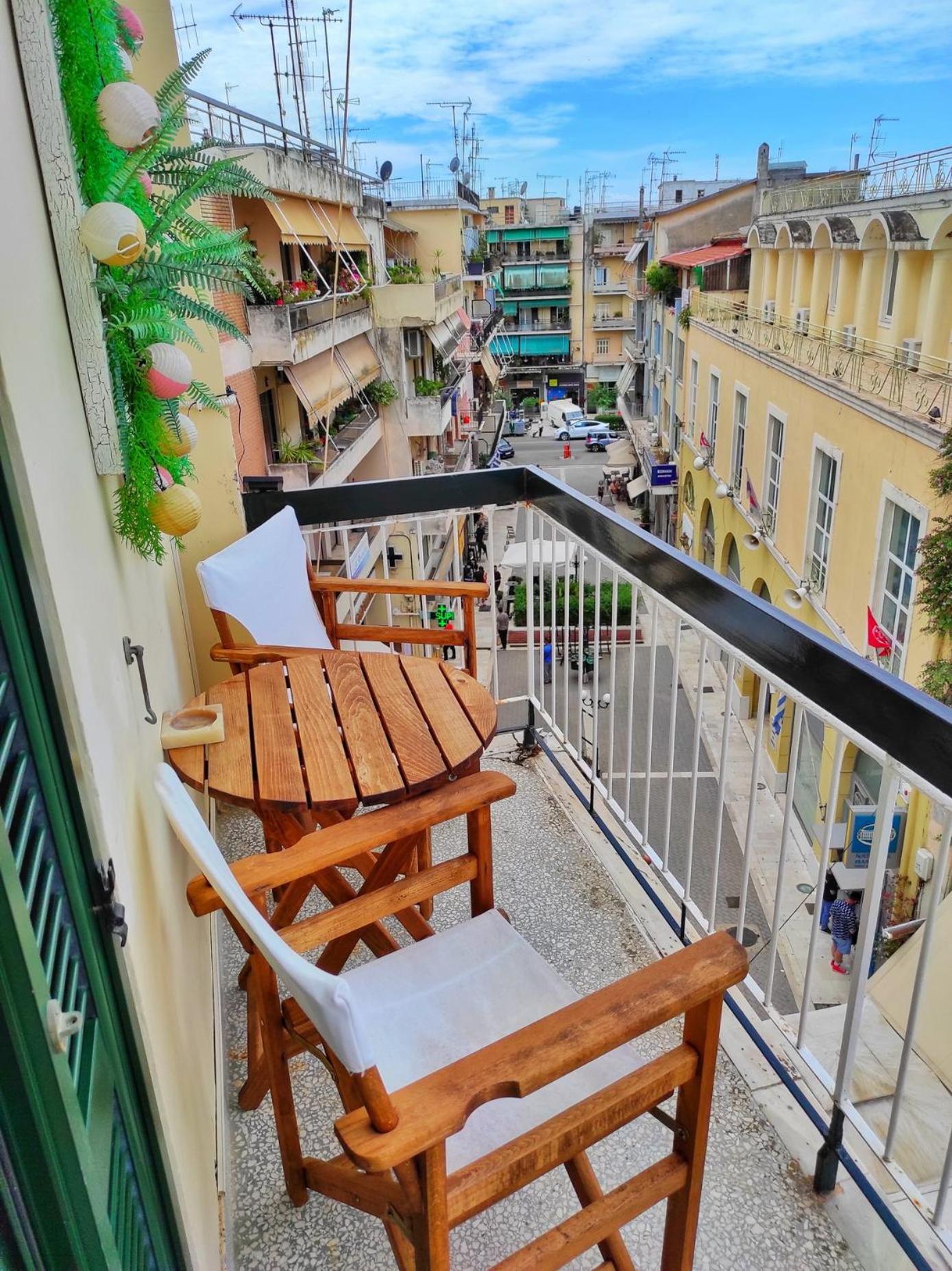 شقة Theater Penthouse Corfu  المظهر الخارجي الصورة